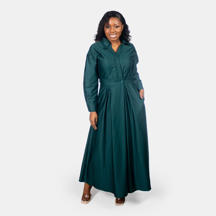 Ladies' Tulip Dress - Teal