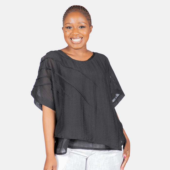 Ladies' Vanessa Top - Black