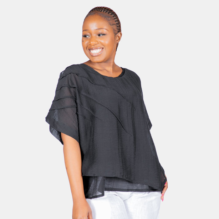 Ladies' Vanessa Top - Black