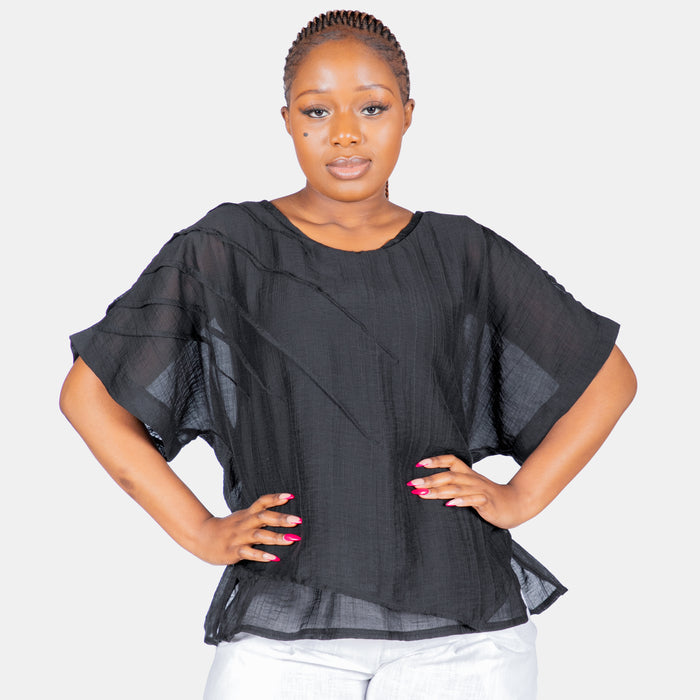 Ladies' Vanessa Top - Black