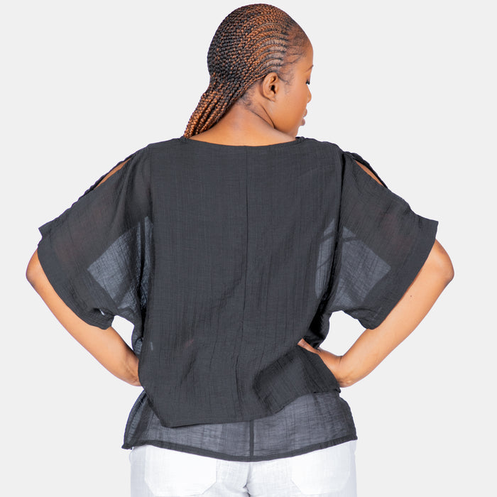 Ladies' Vanessa Top - Black