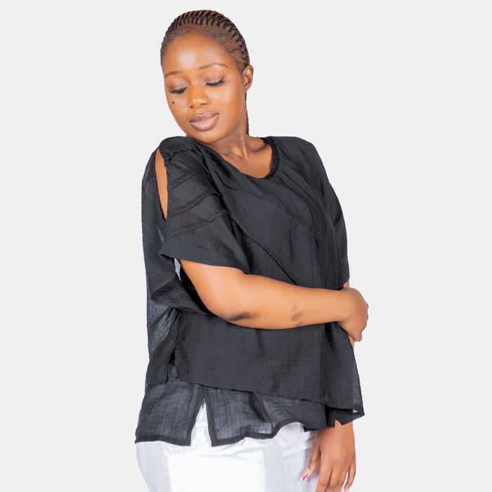 Ladies' Vanessa Top - Black