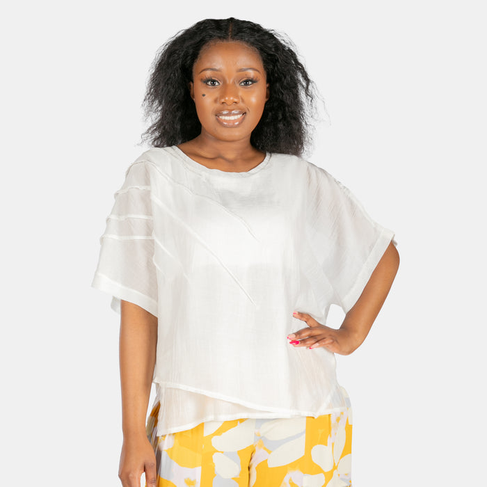Ladies' Vanessa Top - Cream