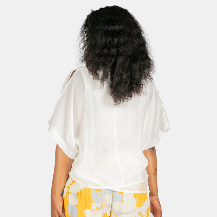 Ladies' Vanessa Top - Cream