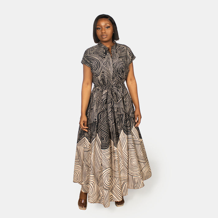 Ladies' Vic Twist Dress - Black