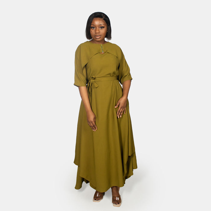 Ladies' Zen Dress and Top - Chartreuse