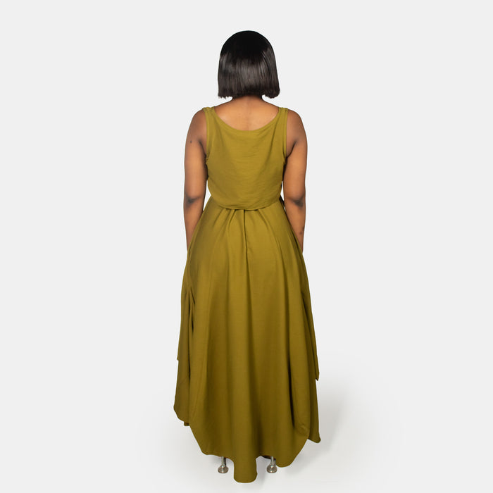 Ladies' Zen Dress and Top - Chartreuse