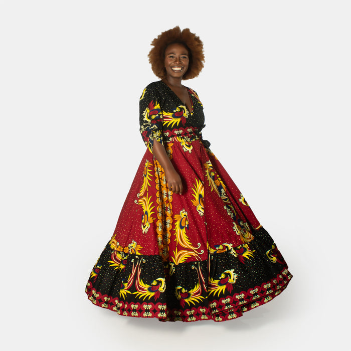 Ladies' Zenande Dress - Ruby