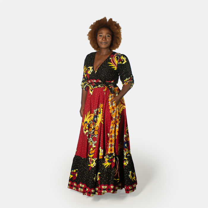 Ladies' Zenande Dress - Ruby