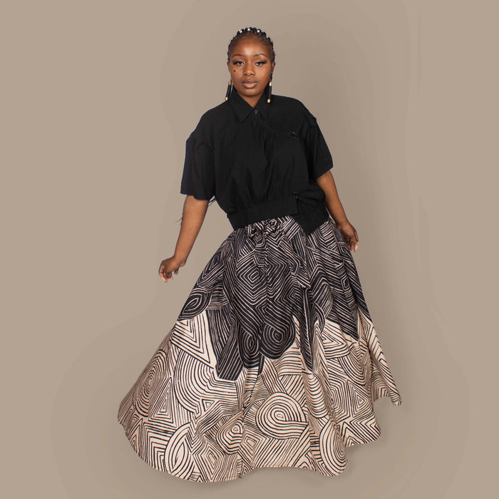 Ladies' Zippy Skirt - Black