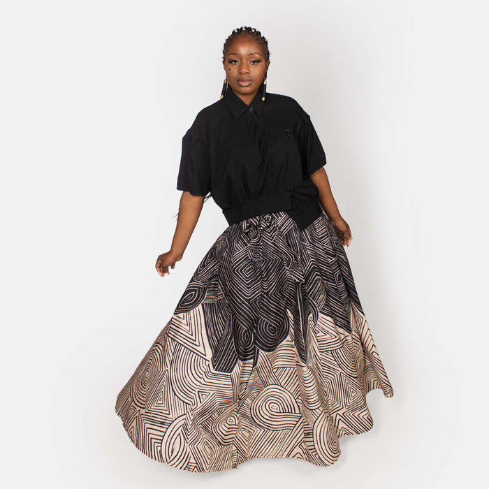 Ladies' Zippy Skirt - Black