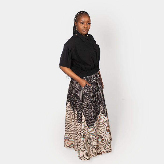 Ladies' Zippy Skirt - Black