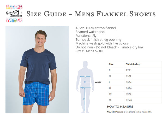 Lambda Chi Alpha Pajama Bottom Shorts-Boxers