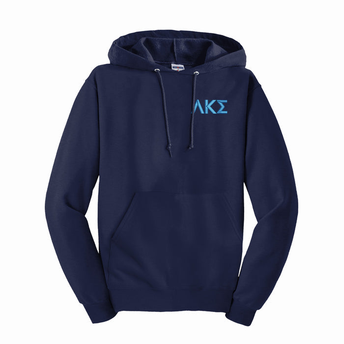Lambda Kappa Sigma Greek Letters Hooded Sweatshirt