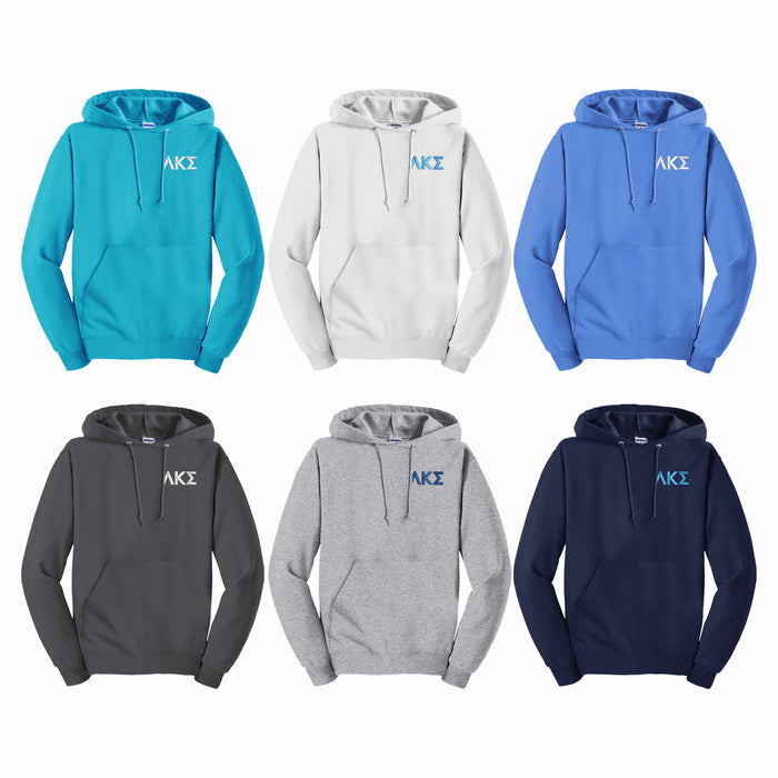 Lambda Kappa Sigma Greek Letters Hooded Sweatshirt
