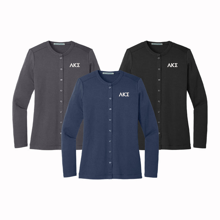 Lambda Kappa Sigma Lightweight Cotton Modal Cardigan