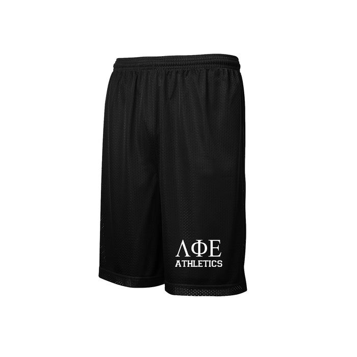 Lambda Phi Epsilon Mesh Sports Shorts