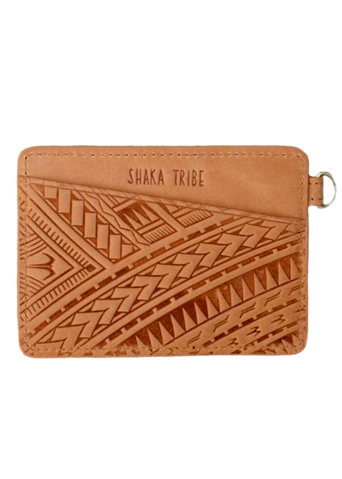Leather Wallet - Courage Blue