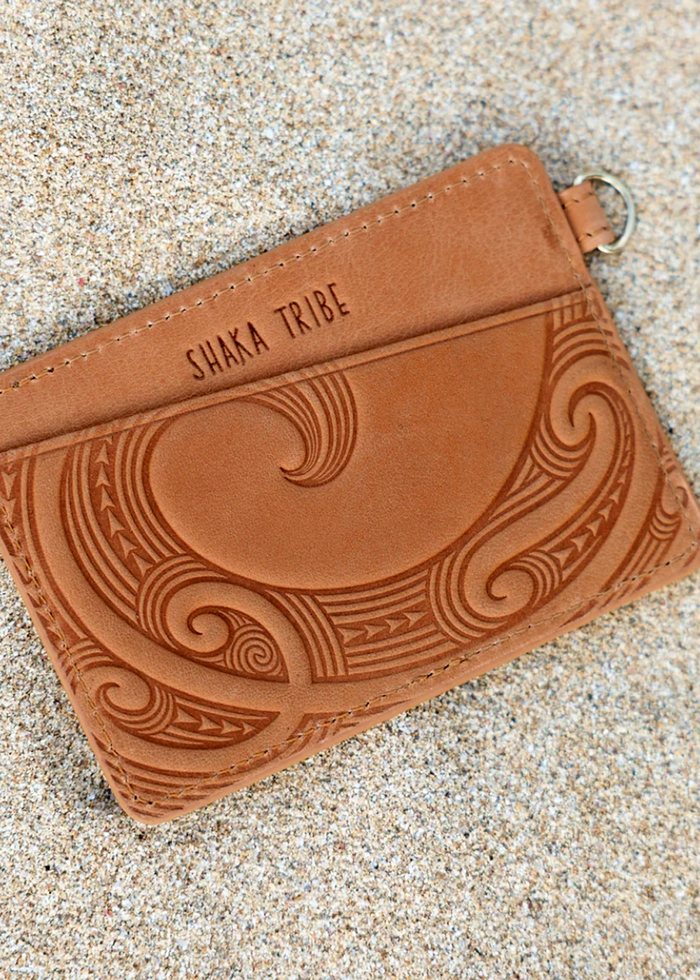 Leather Wallet - Strength Black
