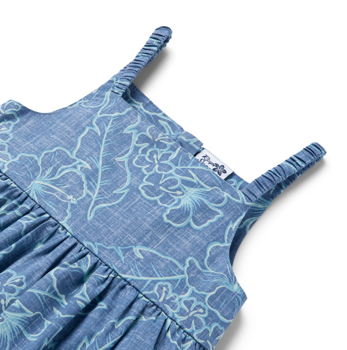 Lei Low Kids Sundress - Horizon Blue