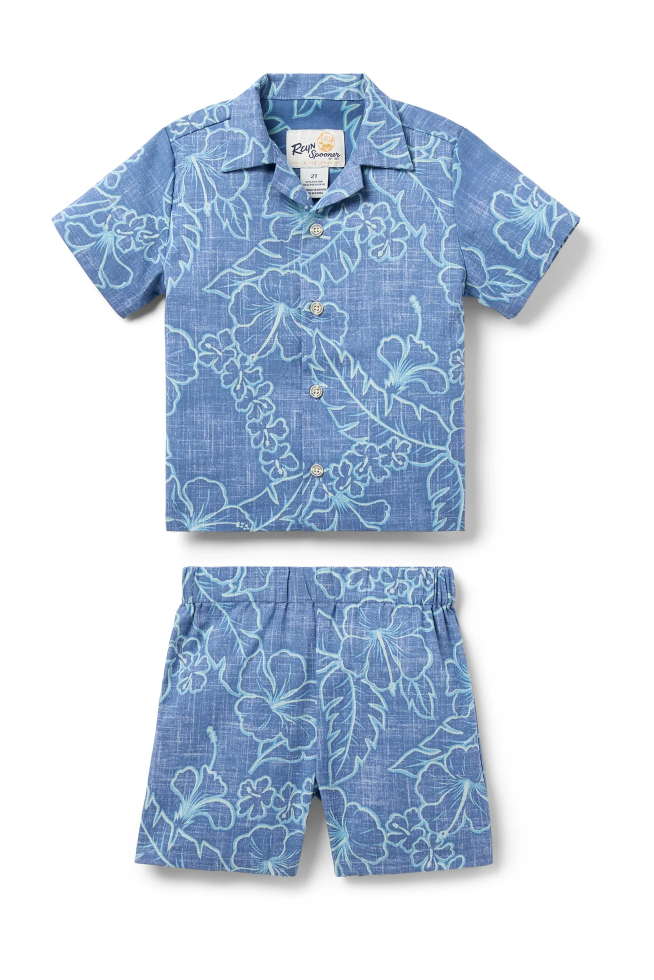 Lei Low Toddler CS - Horizon Blue