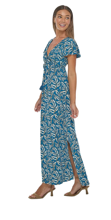 Leilani Maxi Dress - Lauris Petrol