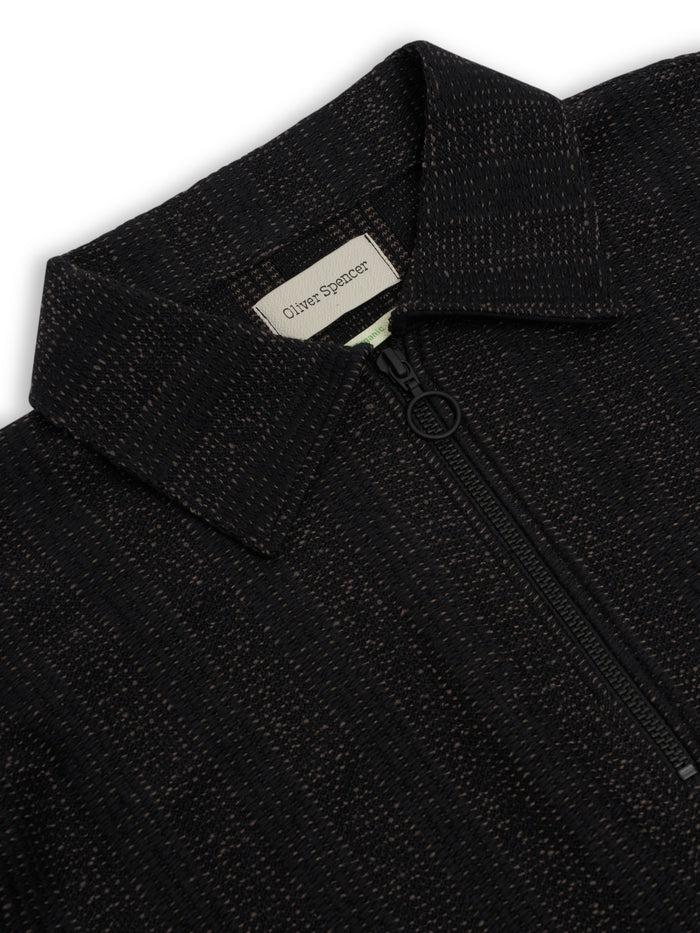 Lorimer Half Zip Sweatshirt Glover Black