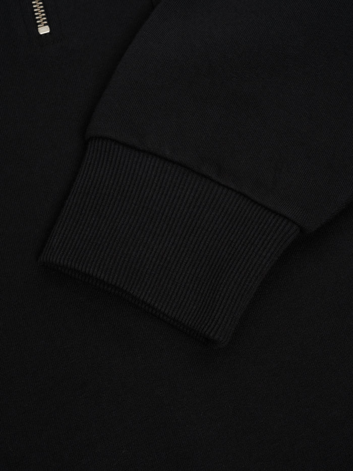 Lorimer Half Zip Sweatshirt Harker Black