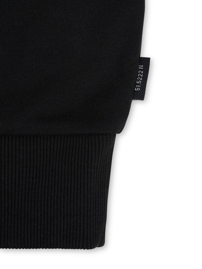 Lorimer Half Zip Sweatshirt Harker Black