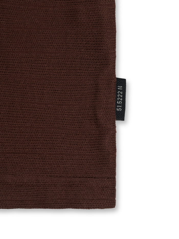 Lynton Crew Neck T-Shirt Coburn Brown