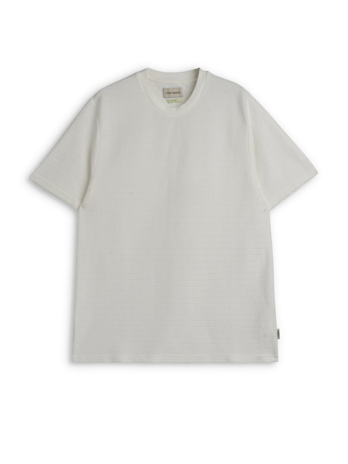 Lynton Crew Neck T-Shirt Coburn Ecru