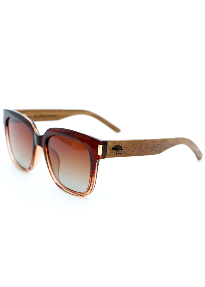 Mana Koa Sunglasses - Angled View 1