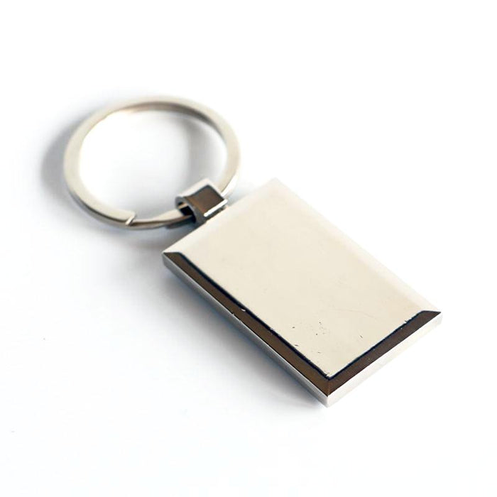 Back of Koa Wood Key Chain