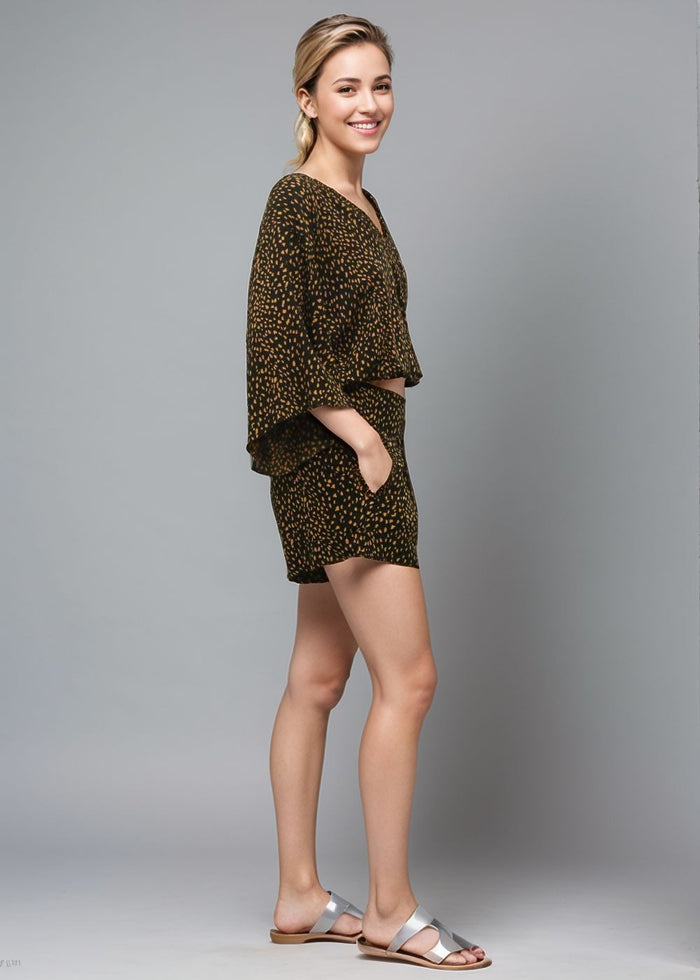 Mar Shorts in Granelli Black