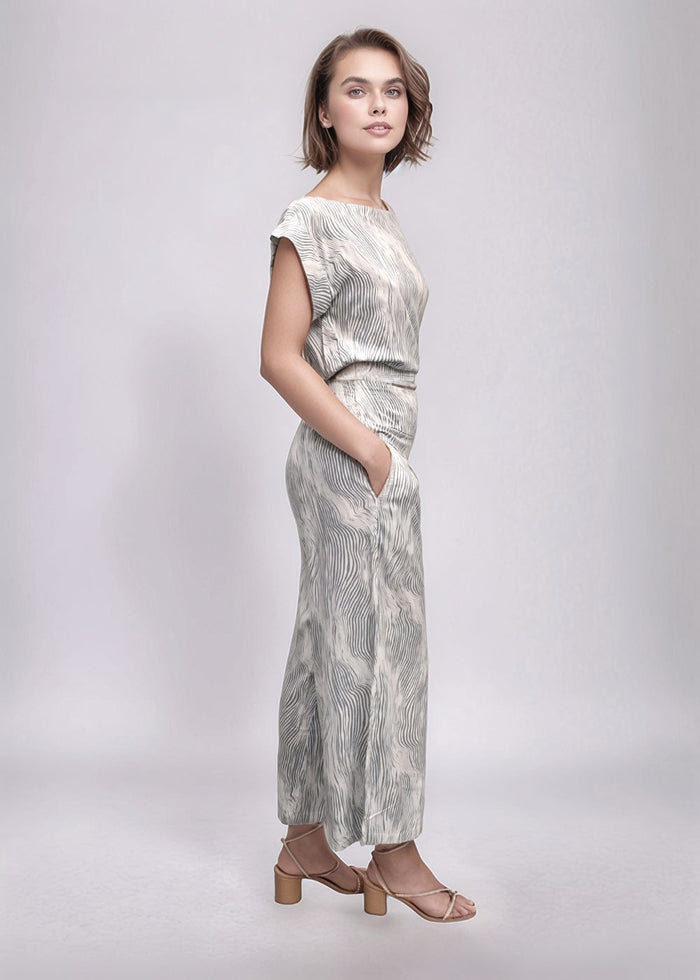 Mareva Top - Zanzibar Silver