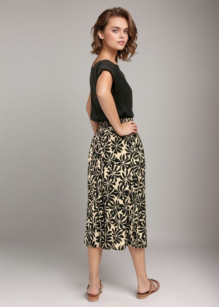 Mareva Top in Solid Black