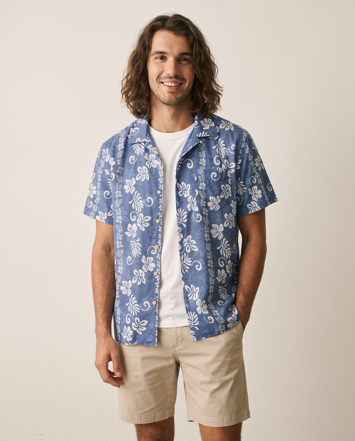 Mariner Printed floral Camp Collar Shirt