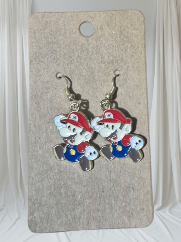Mario earrings