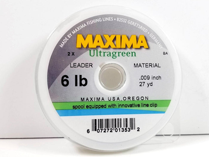 Maxima Ultra Green Leader Spool 6lb
