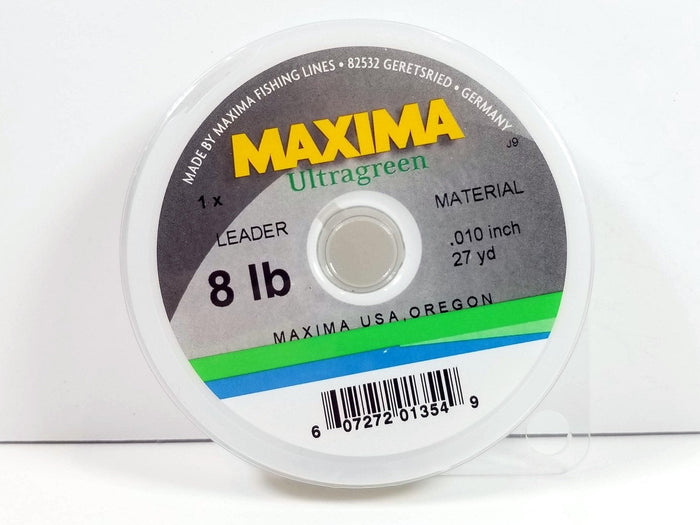 Maxima Ultra Green Leader Spool 8lb