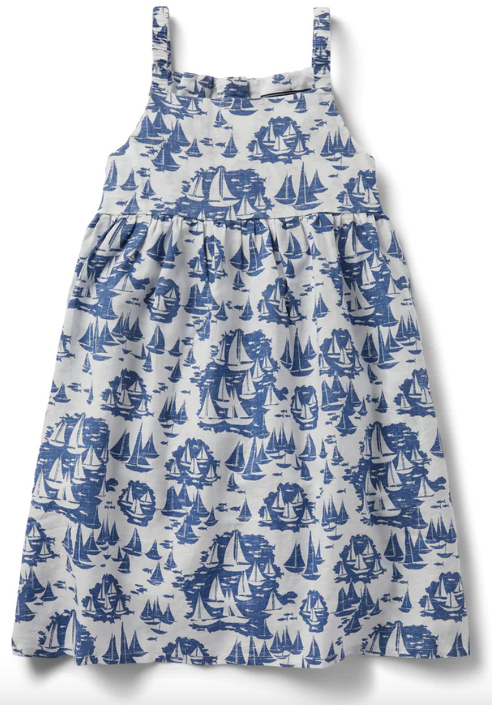 Mele Kele Girls Sundress - White