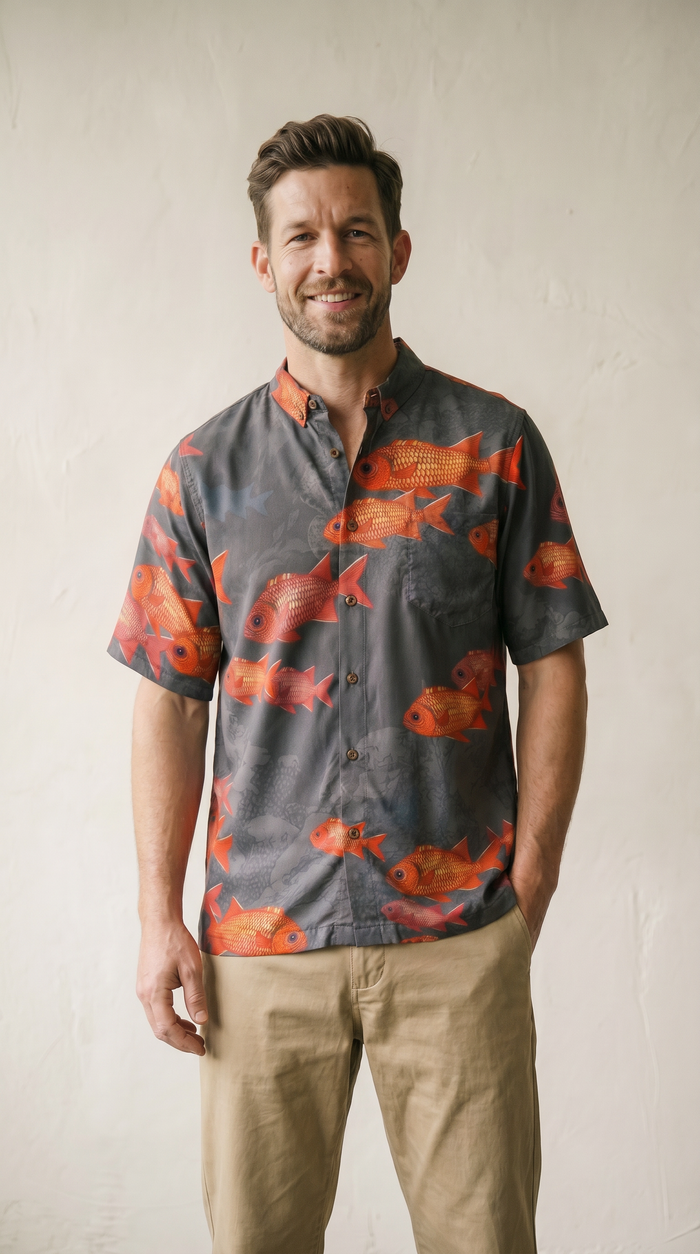 Menpachi U'u Aloha Shirt