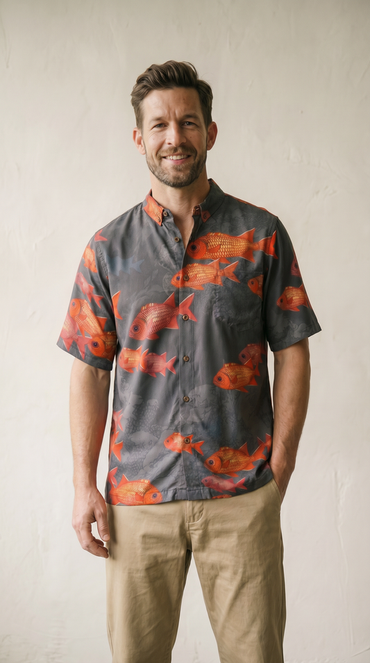 Menpachi U'u Aloha Shirt