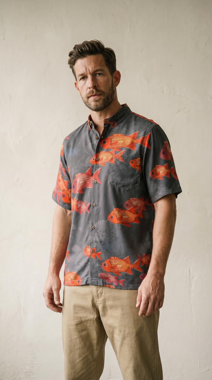 Menpachi U'u Aloha Shirt