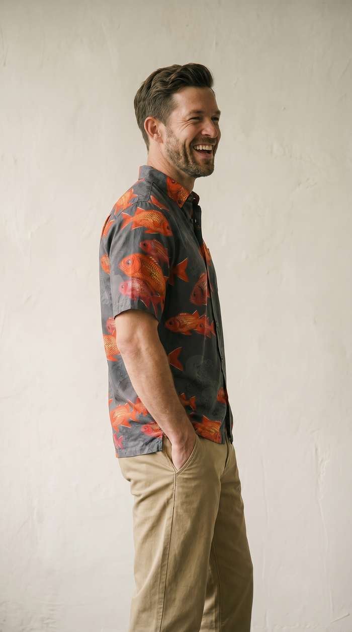 Menpachi U'u Aloha Shirt