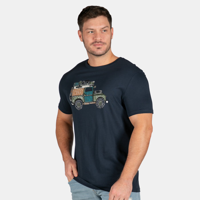 Men's Animal Safari T-Shirt - Navy