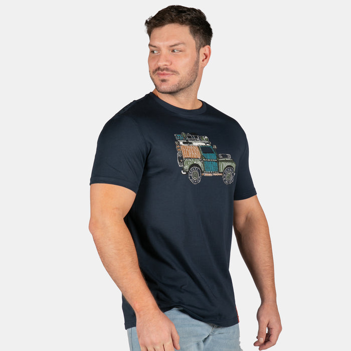 Men's Animal Safari T-Shirt - Navy