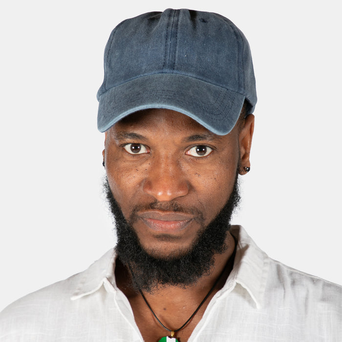 Men's Baseball Dad Cap - Blue