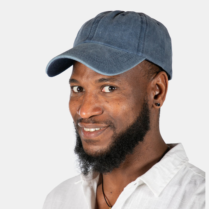 Men's Baseball Dad Cap - Blue