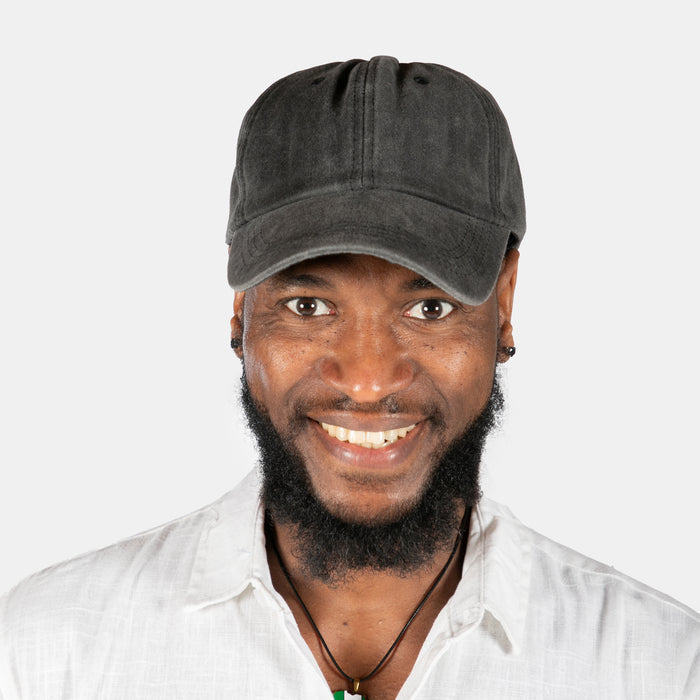 Men's  Baseball Dad Cap - Charcoal